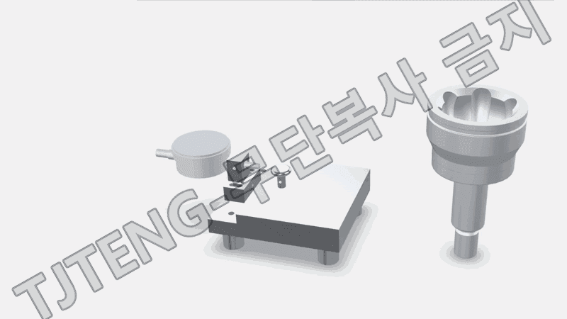 (Outer ring) Outer diameter concentricity measuring device based on inner diameter — TJTENG precision measuring instrument product photo