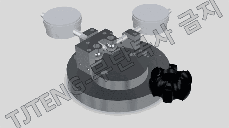 (Inner ring) Track pitch & outer diameter concentricity measuring instrument — TJTENG precision measuring instrument product photo